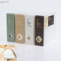 【No】1 Pcs Hard CD/DVD Album Case - 24-Disc Capacity Portable Storage Organizer For Media Collections