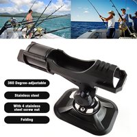 Inflatable Boat Accessory Dinghy Raft Fishing Tool Rod Holder Device Pole Sup Board Kayak Fixer Fix Pole Canoeing Mount Angle image 4