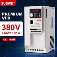 SUSWE 7,5/11/15KW VFD 1 ou 3 phases, convertisseur de fréquence variable 220V pour moteur de broche, contrôle de vitesse CNC