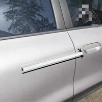 Parking door magnetic anti-collision strip, car mounted 30/50cm magnetic universal sponge anti-collision strip