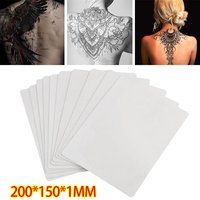 Tattoo Practice Fake Skin A4 20x30cm Silicone Double Sided 3mm Thick Reusable