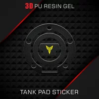 For MT01 MT03 MT07 MT09 MT10 MT 01 03 07 09 10 3D Carbon Fiber Motorcycle Fuel Tank Pad Cover Protector Decal Stickers