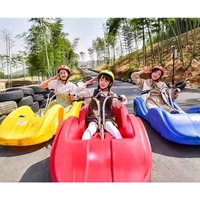 Outdoor Mountain Buggy Roller Coaster Unpowered Go Kart Amusement Equipment Off Road Karting