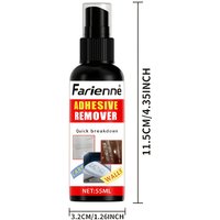 Farienne Adhesive Remover Spray Multi Purpose Sticker Tape Residue Cleaner For Car Window Wall Hook Glue Stain Removal Liquid