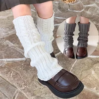 New Autumn Winter Children Leg Warmers for Girls Lolitas Style Twist Knitted Socks Warm Foot Cover Sweet Guards Socks