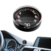 1-Piece Mini Car Thermometer Battery-free Dashboard Thermograph Easy Stick Mount No Battery Required Portable Car Interior