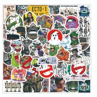 50Pcs Ghostbusters Graffiti Stickers Water Bottle Laptop Phone Bicycle Luggage Case Skateboard Children Adult Sticker