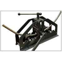 Hot sale TR60 Manual Metal Tube Bender Machine 1.5" Round Roller Stretcher Shrinker Bench Bending Set Heavy Duty Pipe Bender