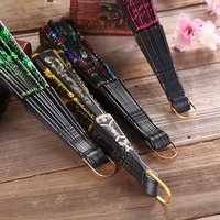 Folding Hand Fan Plastic Gold Powder Craft White Wedding Party Chinese Style Dance Cloth Handheld Folding Fan