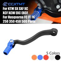 CNC Aluminum Gear Lever Shifter Shift Lever For Husqvarna FC250 FC350 2016-2018 FE250 FE350 2017-2019 For XCF SXF EXCF EXC KTM