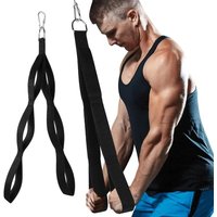 Tricep Rope Cable Attachment, Tricep Pull Down Fitness Accessory for Arm Strength Training, Facepulls & Professional Gym Use