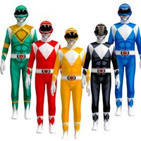 Power Samurai Sentai Shinkenger Rangers Costume Adult Kids Superhero Cosplay Halloween Birthday Party Jumpsuit Zentai Suit