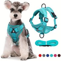 Cat Harness Vest-Style Pet Harness, Reflective, Breathable, Escape-Proof, Adjustable for Small Dogs and Cats