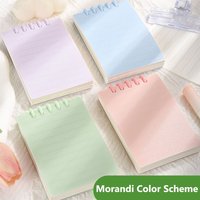 High Quality A7 Pocket Notebook 80Sheets Loose-leaf Mini Notebook Horizontal Line Inner Page Square Memo Pad School Office