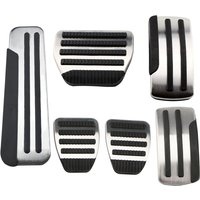 Edelstahl-Autopedale AT MT Pedalabdeckung für Nissan X-trail Xtrail T31 2010–2013 Qashqai J10 2012–2015 Zubehör