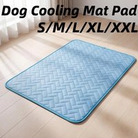 Dog Cooling Mat Pad Summer Breathable Pet Mat Portable Washable Urine Pad Cat And Dog Training Ice Pad