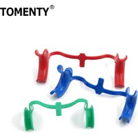 3pcs Dental M Shape Mouth Opener Lip Cheek Retractor Intraoral Cheek Retractors M Type S/M/L Disposable Tooth Whitening Tools
