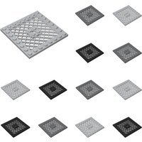 10pcs Plate Modified 8 x 8 with Grille compatible with 4151 children's toys Assembles Building Blocks Toy Brick Parts
