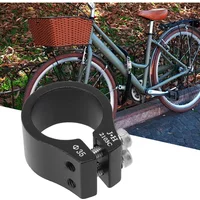 AliExpress NONE 1 Set 34.9mm Seatpost Clamp Replacement Ultra-light 34.9mm Aluminum MTB Road Bike Bicycle Seatpost Clamp Double Screws