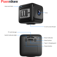 Psennikow W11 Mini Camera Long-Lasting Battery Life Smart Wireless Remote Monitor Small Camcorder Camera No Need To Plug in