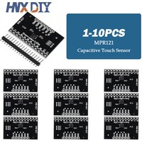5/10PCS MPR121 Breakout V12 Capacitive Touch Sensor Controller Module I2C Interface keyboard Development Board for arduino