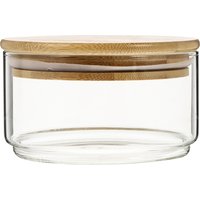 Heavy Duty Sealed Glass Storage Jar with Silicone Gasket Lid Transparent Food Safe Container for Tea Snacks Grains Party Favors