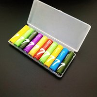 3 Sizes Plastic Battery Storage Box Hard Container Case for 10Pcs AAA/AA/18650 Battery Portable Batterij Organizer Box Wholesale