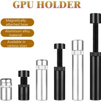 Universal Expansion Graphics Card GPU Holder Vertical Adjustable Telescopic Rotating Bracket Magnetic Stand Video Card Bracket