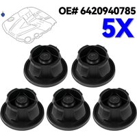 5pcs Engine Cover Gommets Rubber For Mercedes Benz S204 W212 X164 X204 W251 V251 W221 Viano Vito W639 Sprinter 906 2006 - 2020