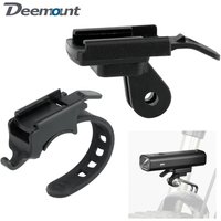 Bicycle Headlight Stand Mount for Gopro Interface MTB LED Lamp Bracket for Rockbros QD-250 YQ200/400 Blackbird L1