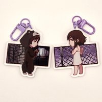 Handmade Serial Experiments Lain Keychains Accessories Jewelr
