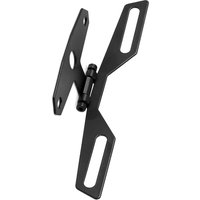 AliExpress NONE 1pc Foldable Motorcycle License Plate Holder Rear Tail Light Bracket Mount For motorbike ATV Dirt Bike Scooter Replacement Parts