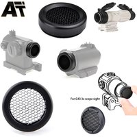 Tactical Hunting Sight Scope Accessories Mesh Protector Cover Fit G43 G33 4X FXD Magnifier T-1 T-2 M2 M4 Red Dot Sight Killflash