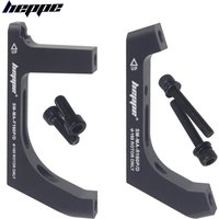 HEPPE Road Bike Disc Brake Adapter Flat Mount to Post Mount 160mm Rotor Bike FM to PM Converter Bike Disc Brake Mount Adapter