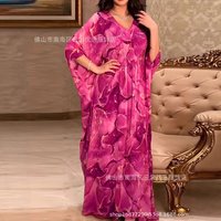 Dress Women Dubai Eid Abaya Jalabiya Party Dresses Muslim Print Long Robe Morocco Abayas Kaftan Islam Vestidos Ramadan 2026
