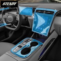 For Hyundai Tucson NX4 2021-2023 Car Interior Center Console Transparent TPU Protective Film Anti-scratch Repair Accessorie