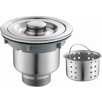304 stainless steel kitchen sink drain set, anti odor drain pipe, vegetable washing basin water head accessory