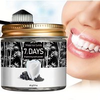 Collagen Infused Bamboo Charcoal Tooth Powder, Hydrating Cleansing for Bright White Teeth