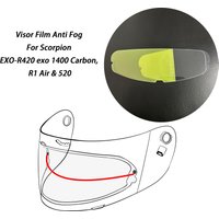 Visor Anti Fog Film For Scorpion EXO-R420 exo 1400 Carbon, R1 Air & 520 Helmet Face Shield Anti Fog Protected Helmet Accessories