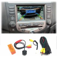 VKAUTO Backup Camera adapter Cable For Honda Accord CL9 2005~2008 Oem Stereo Add Rear View Camera kit CCD 720P HD Rersing Camera