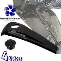 2008-2024 Smooth Dash Fuel Console Cover Motorcycles Gas Tank Cap For Harley Touring CVO Electra Road Street Glide FLHX/I FLHTK