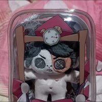 13cm Anime Game Identity V Kuangle Zhiyi Kawaii Cosplay PVC Storage Case Bag Decoration Mini Doll Display Outdoor Box Fans Gift