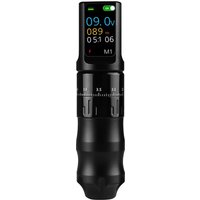 Wireless Tattoo Machine Adjustable 2.7-4.5mm Stroke Rotary Cartridge Tattoo Pen with1200mAh Power Coreless Motor for Artists