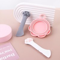Multifuctional Pet Food Can Spoon Set Pet Can Opener Dry Wet Food Spoon Cat Supplies Pet Spoon Feeding Stirring Spoon