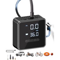 AliExpress EAFC Cordless Car Tire Inflator Rechargeable Electric Inflator For 150PSI Car Digital Air Compressor Bicycle Ball Inflator Pump