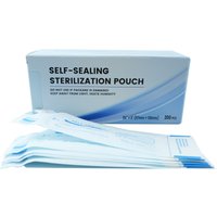 200Pcs/Box Dental Disposable Sterilization Pouch Bags Puncture Self-sealing Bag Tattoo Dental Nail Art Accessories Tattoo Tools