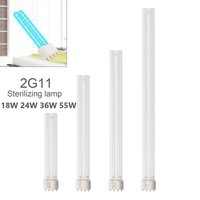 2G11 UV Tube 4-Pin Ultraviolet Lamps 18W 24W 36W 55W UVC Lamp Purification