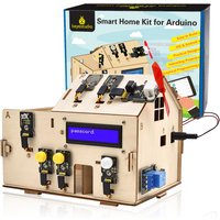 Keyestudio Smart Home Kit For Arduino With UNOPlus Board C language Mixly and Scratch Programming STEM DIY House Kit For Arduino