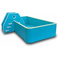 Inflatable Swimming Pool, 4-Layer Drop Stitch PVC, Portable Rectangular Pool, 6m x 3m x 1.2m, Large Above Ground, Garden Pool