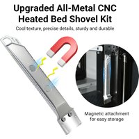 New Arrival FDM 3D Printer Scraper All Metal CNC Machined SK5 Blade Cleaning Tool Shovel For Bamboo Lab CR Voron